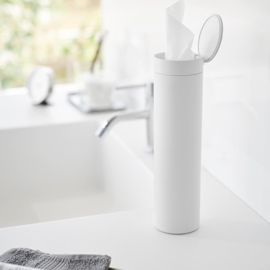 Tower Bottle-Shaped Tissue Case with Lid
