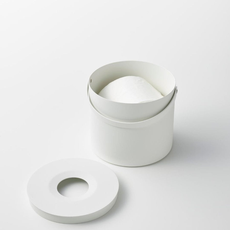 tower tissue case with handle