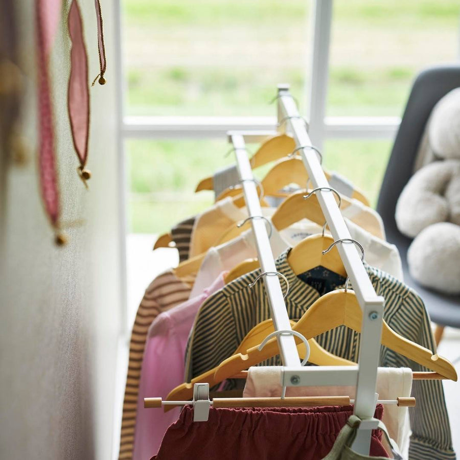 Tower Storage Capacity Increased Hanger Rack, 2 Tiers