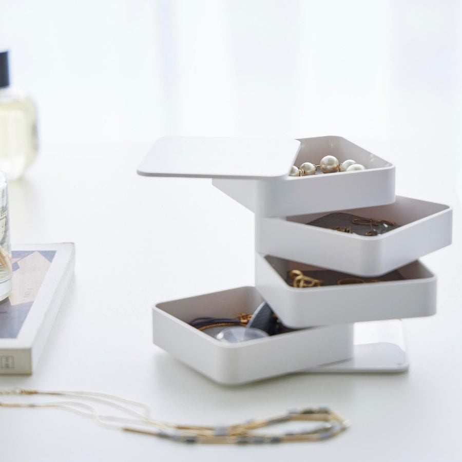 Tower Accessory Tray, 4 Tiers, Square