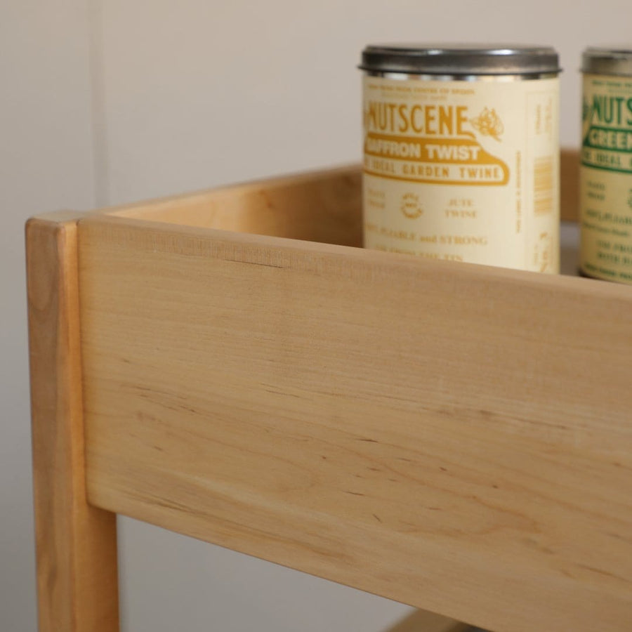Kitchen cart with tray