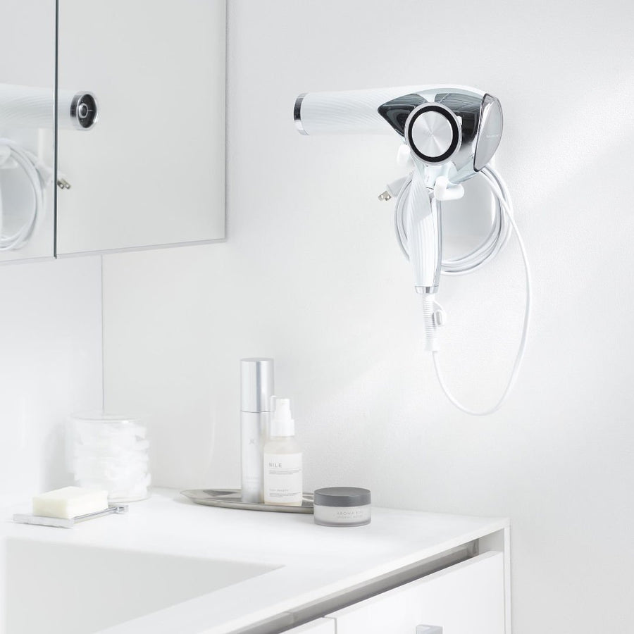 tower Wall Adjustable Angle Hair Dryer Holder for Plasterboard Walls