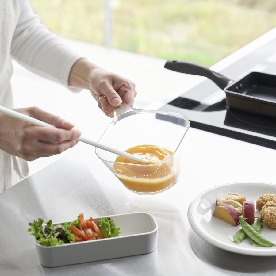 tower 電子レンジ対応 洗いやすいハンドル付き下ごしらえボウル L
