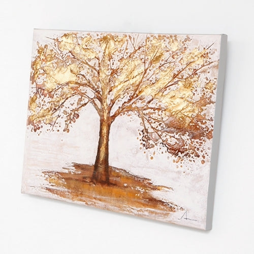 LH-AT-85 Tree Gold 80 x 60