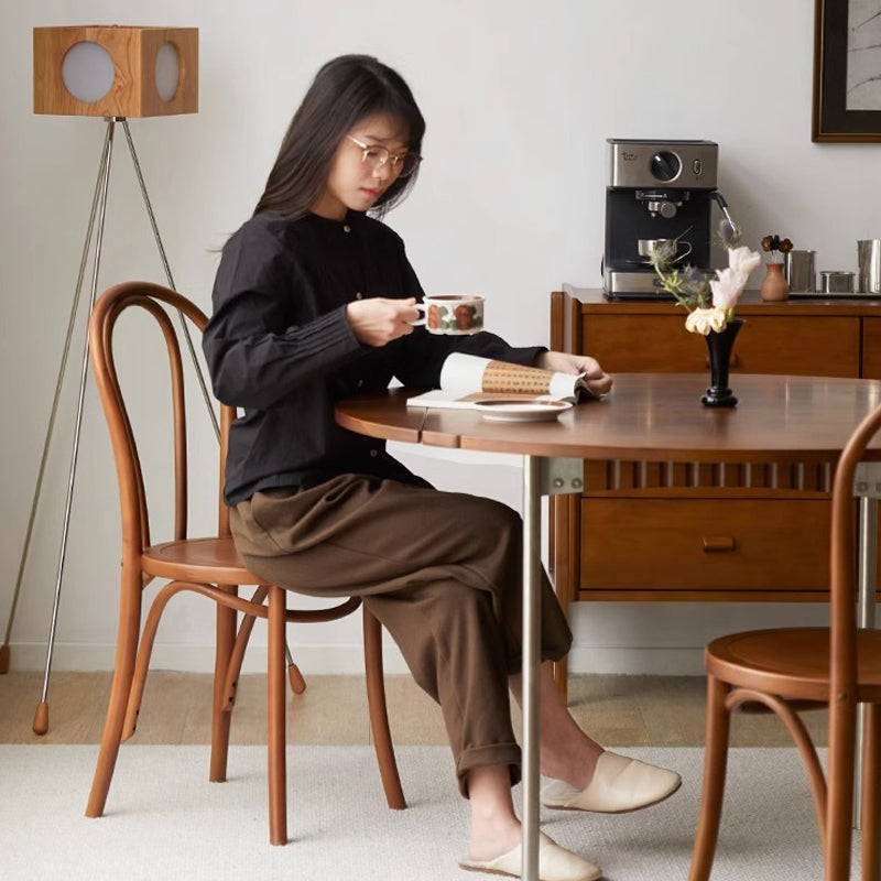 Beech bentwood dining chair