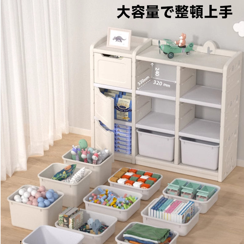 Multifunctional rack for children's rooms