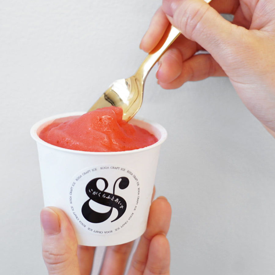 Koga Craft Ice Cream &amp; 8-piece set (Milk &amp; Strawberry)
