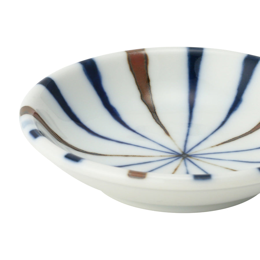 Mino ware condiment dish "Aijukusa"