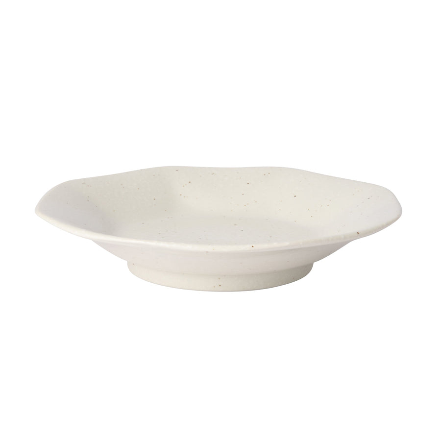 Ramen Octagonal Plate White