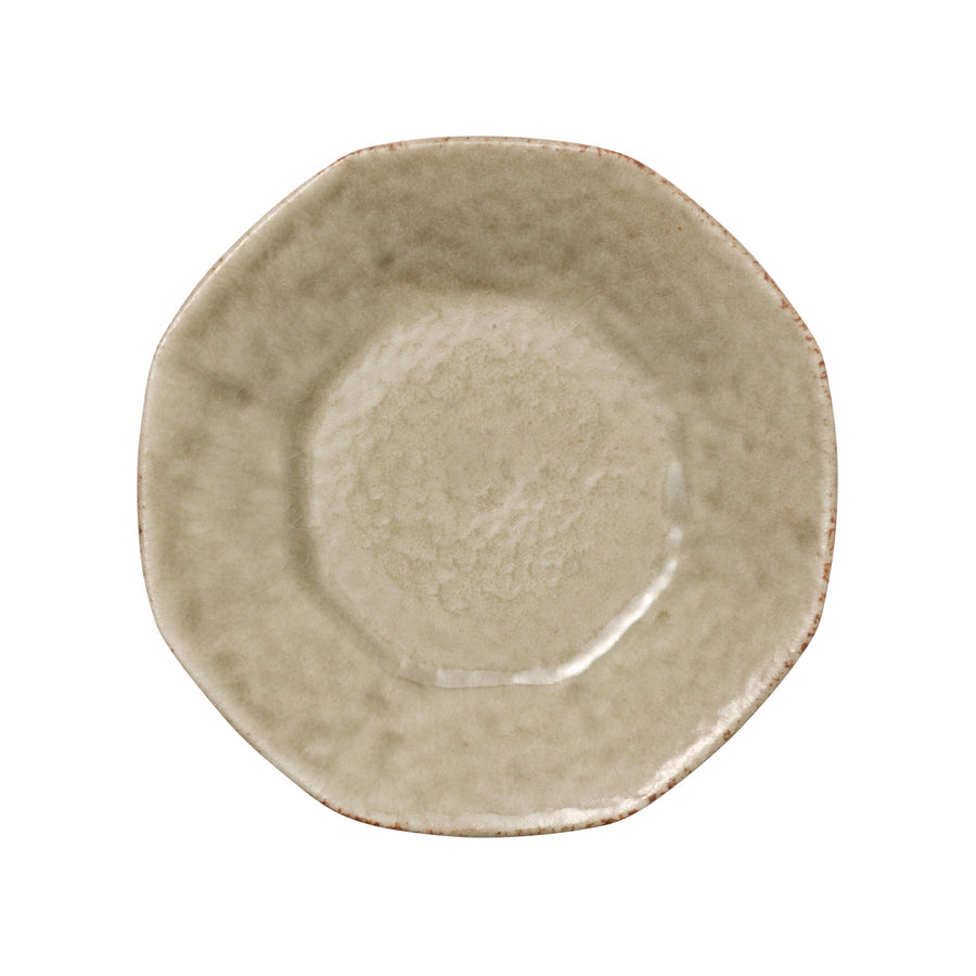 Ramen Octagonal Plate Beige