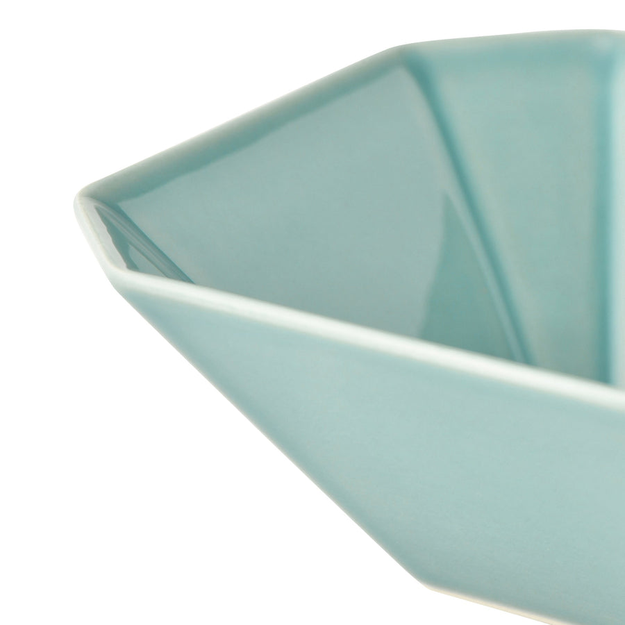 Combi Octagonal Bowl Turquoise