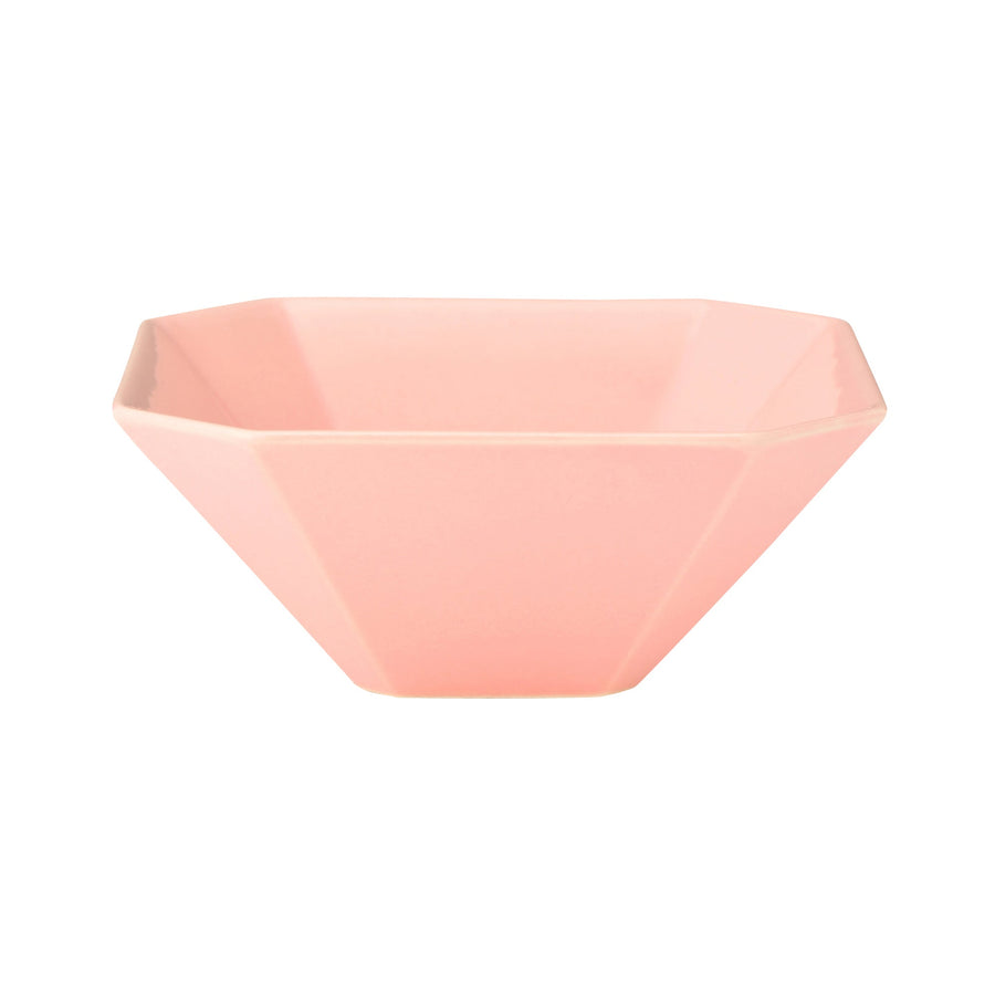 Combi Octagonal Bowl, Light Pink