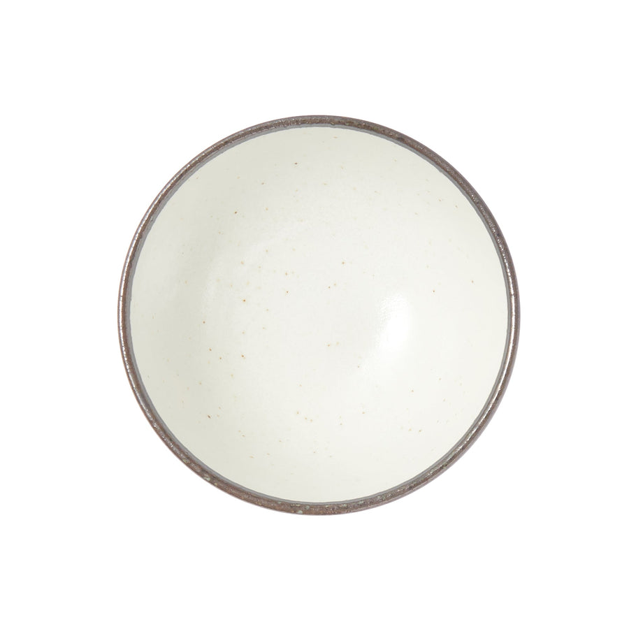 Lightweight Minoyaki Brushed Tea Bowl