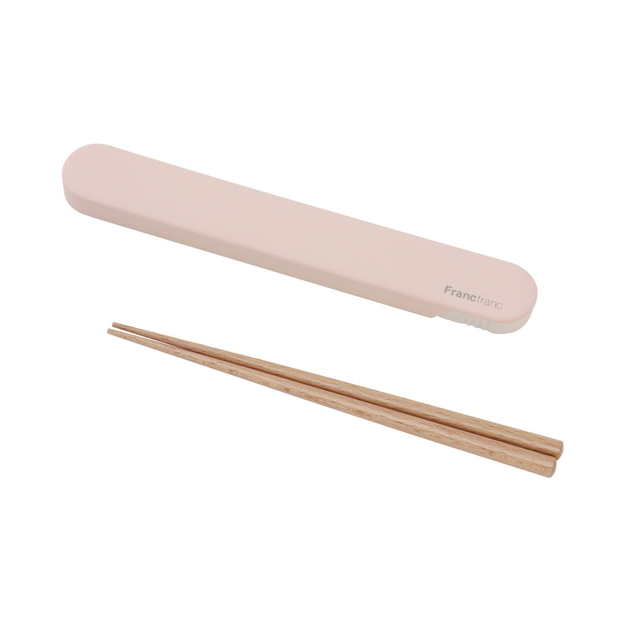 mayu chopstick case set pink