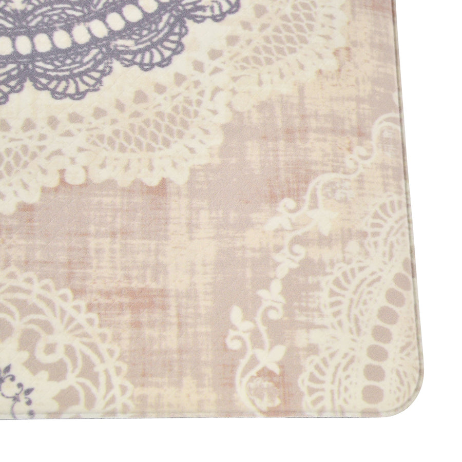 Lace PVC kitchen mat 1200 x 450