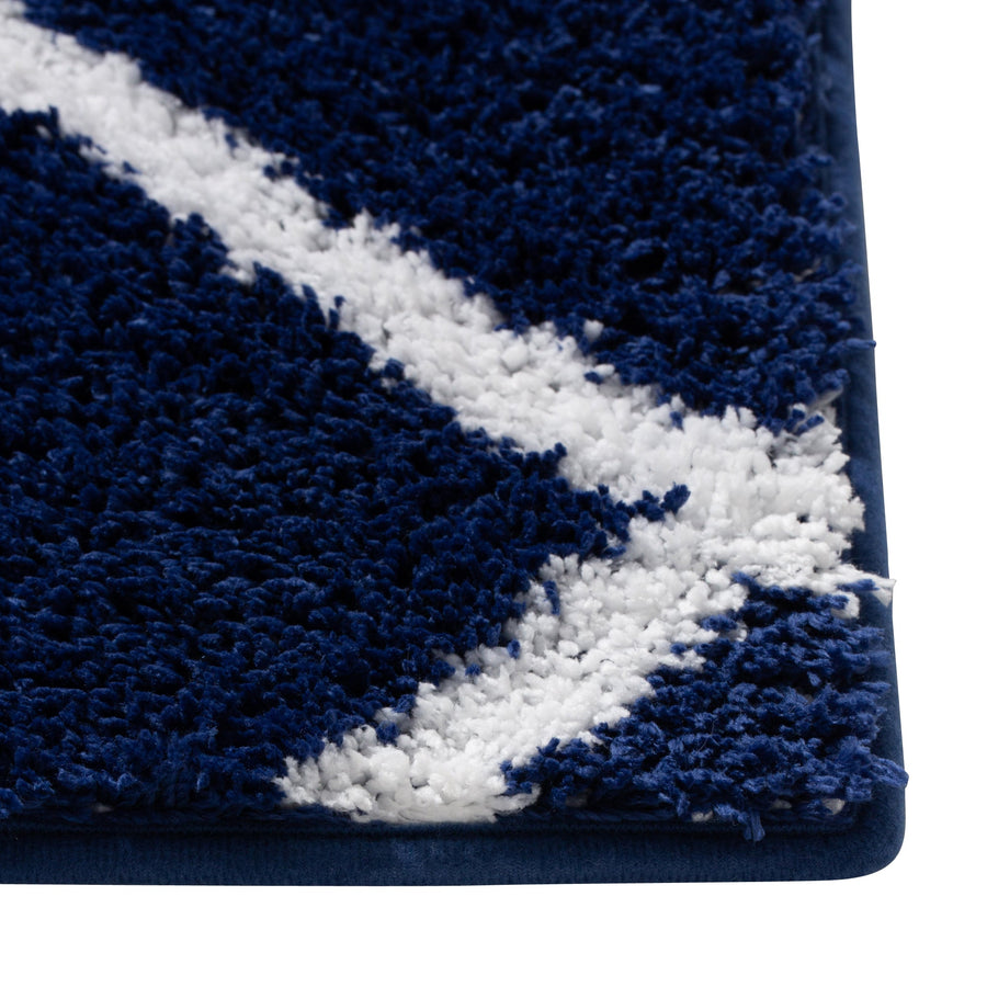 Mira Diamond Rug M Navy 1900 x 1350