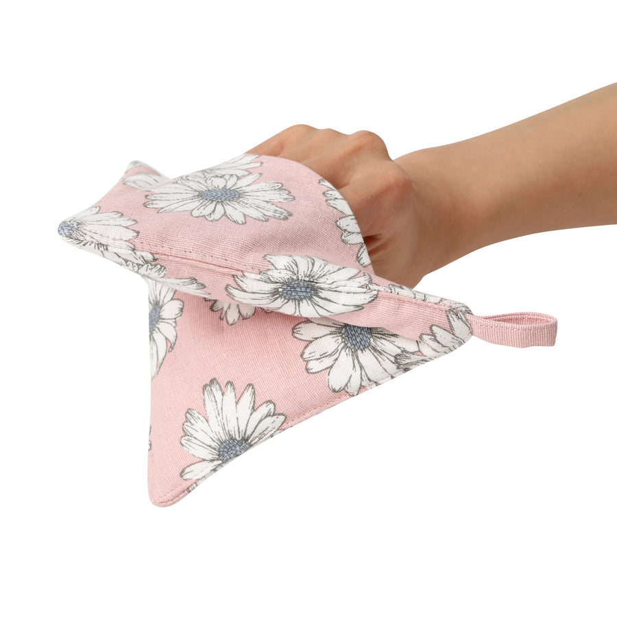 Bloom Potholder Pink