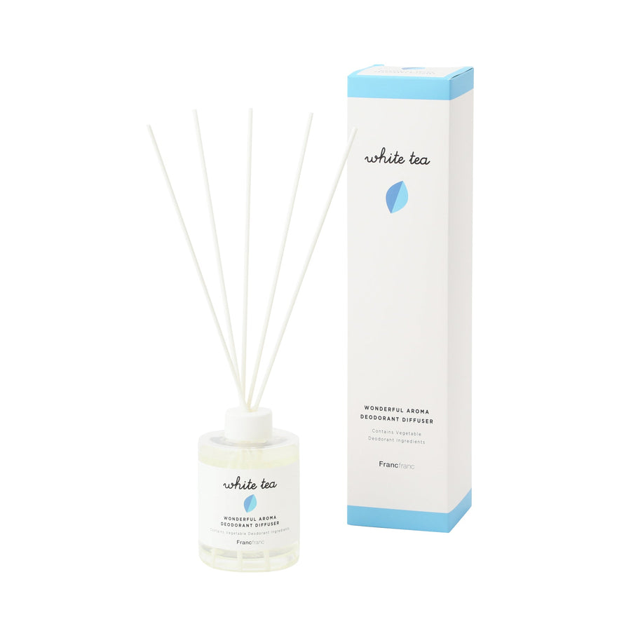 ワンダフルアロマ2 リードデュフューザー ホワイトティー