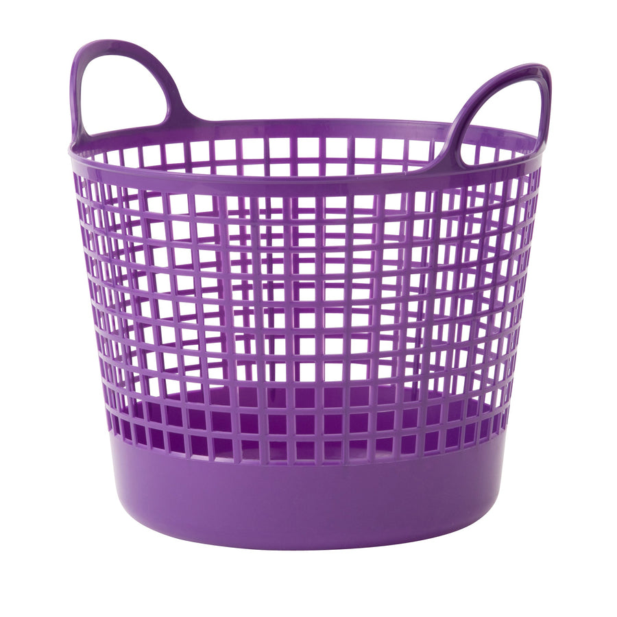 Ronnie Round Basket Purple