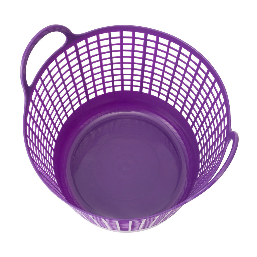 Ronnie Round Basket Purple