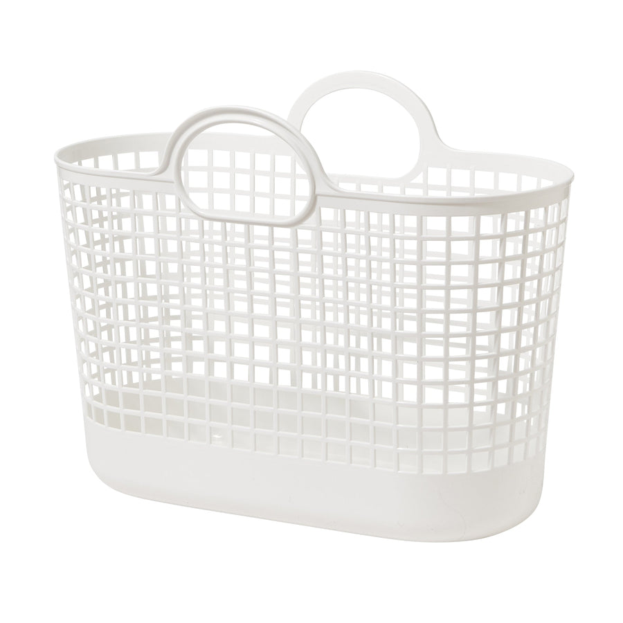 Ronnie Town Basket White