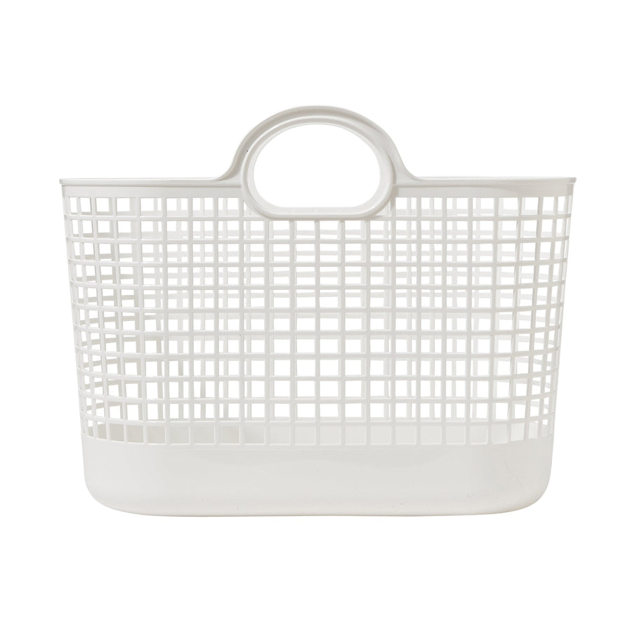 Ronnie Town Basket White