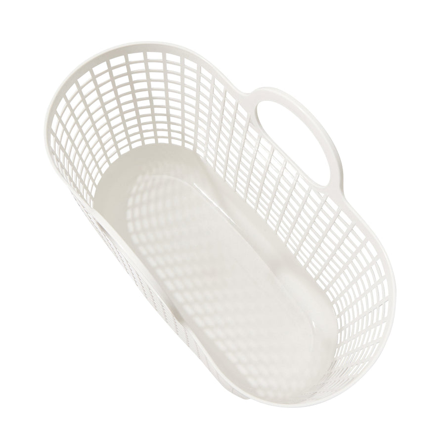 Ronnie Town Basket White