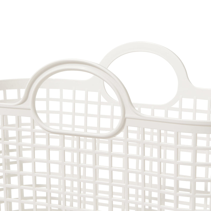 Ronnie Town Basket White