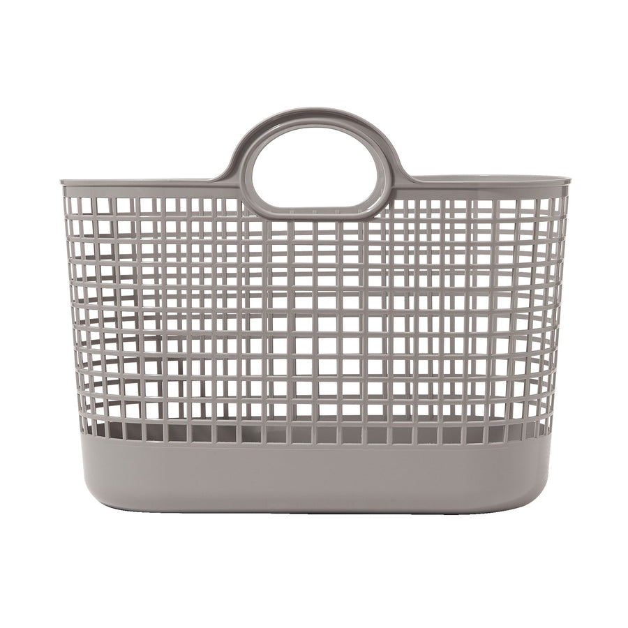 Ronnie Town Basket Light Grey