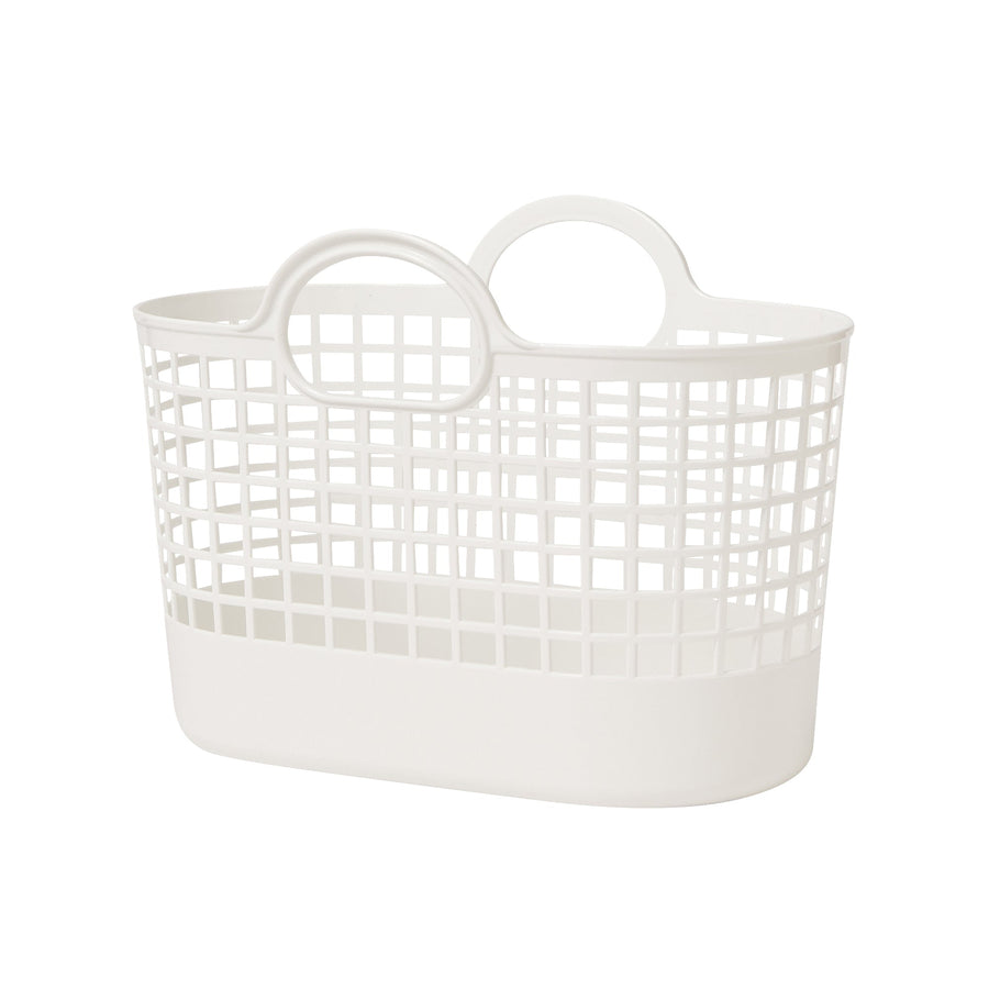 Ronnie Town Basket Mini White