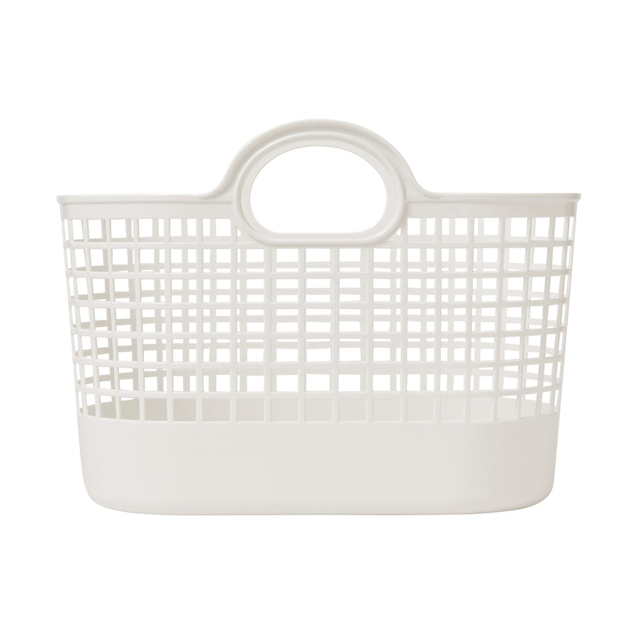 Ronnie Town Basket Mini White