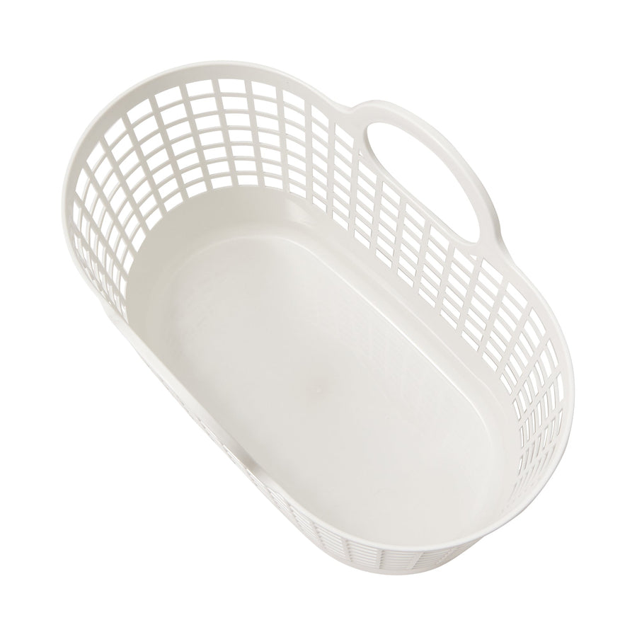 Ronnie Town Basket Mini White