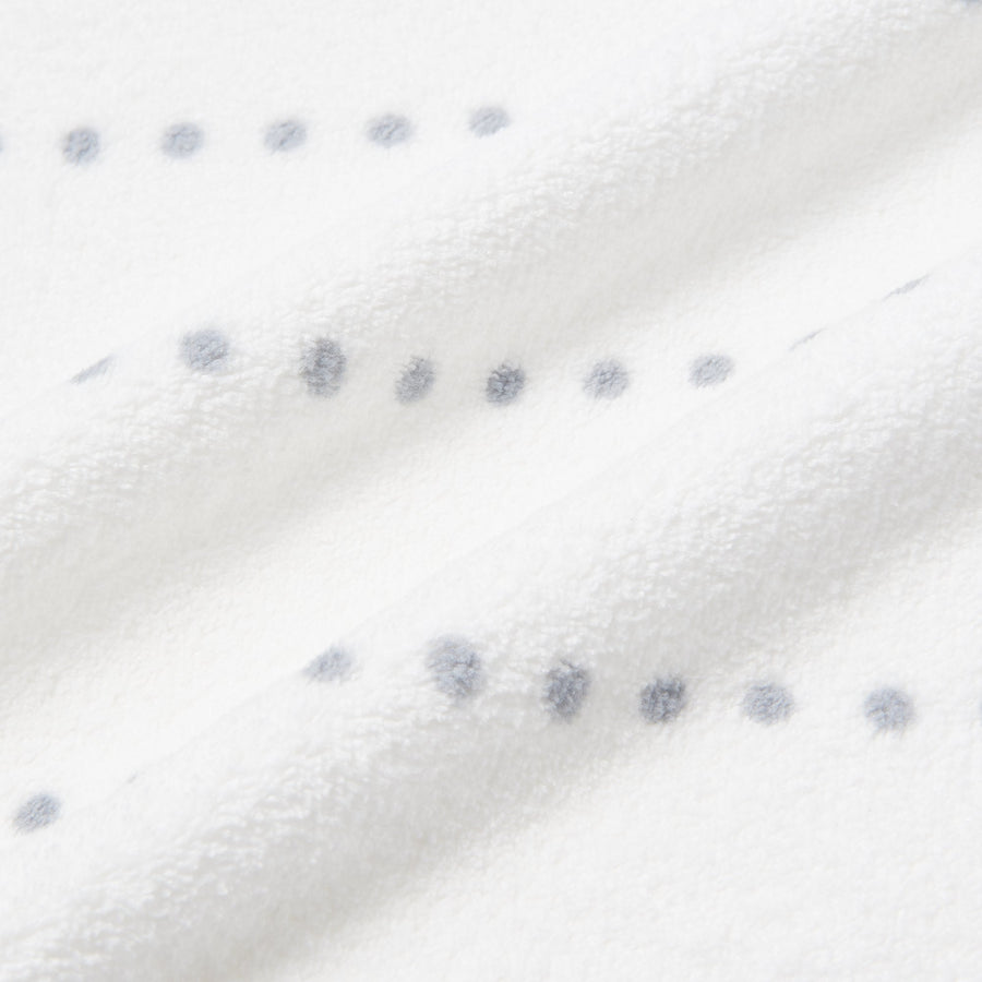 Quick Dry Bath Towel Lemon &amp; Line Dot (Set of 2)