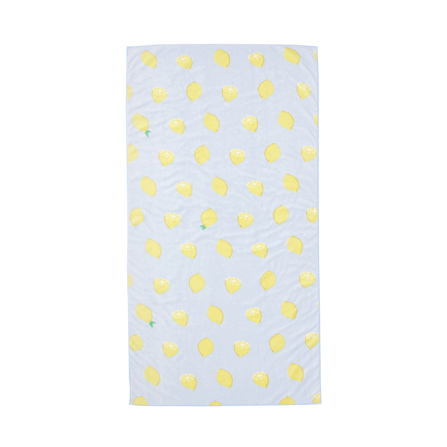 Quick Dry Bath Towel Lemon &amp; Line Dot (Set of 2)