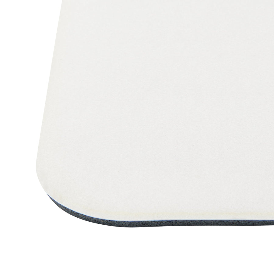 Diatomaceous Earth Soft Bath Mat, White, 450 x 300