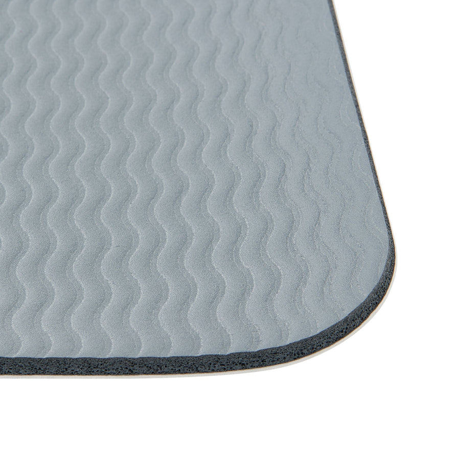 Diatomaceous Earth Soft Bath Mat, White, 450 x 300