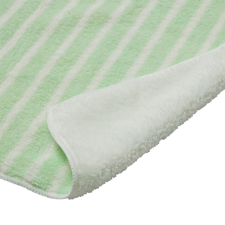 Quick Dry Face Towel Hearts &amp; Stripes (Set of 2)