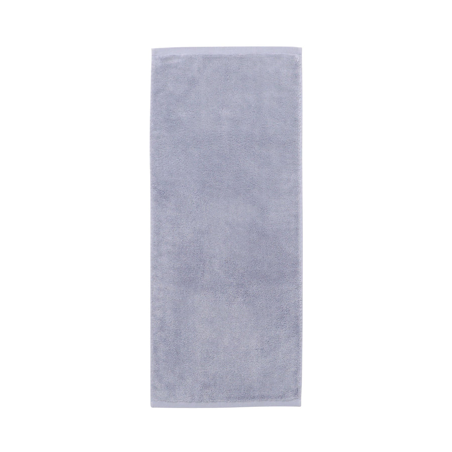 Antibacterial soft face towel, light blue