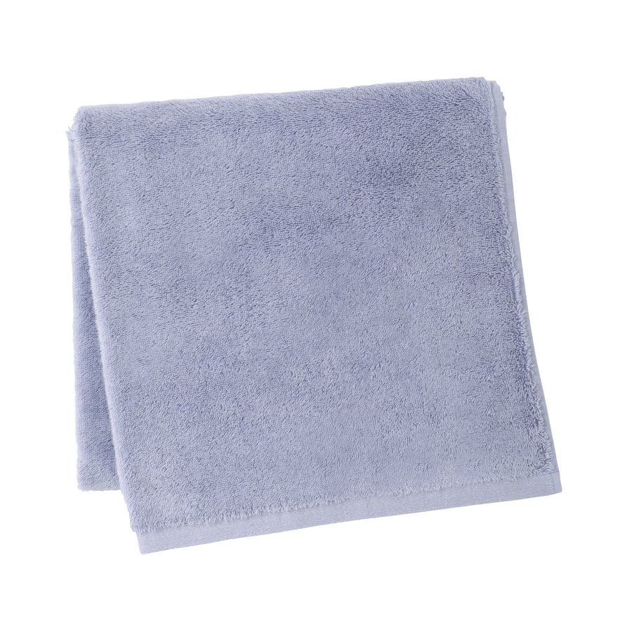 Antibacterial soft bath towel, light blue