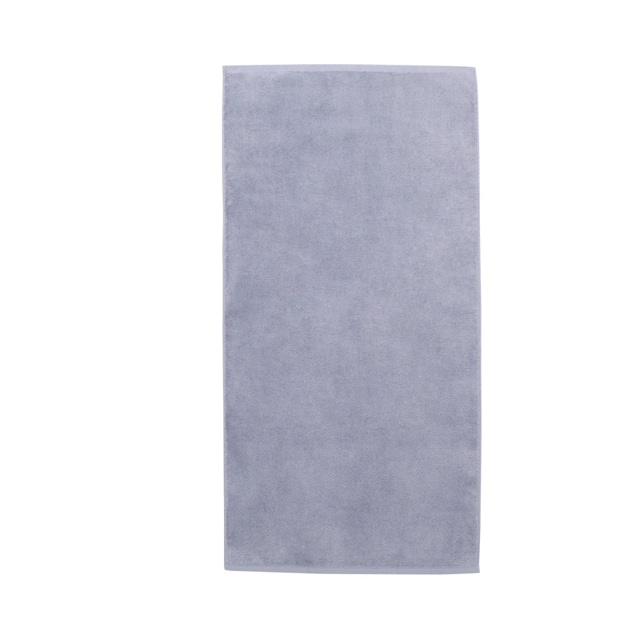 Antibacterial soft bath towel, light blue