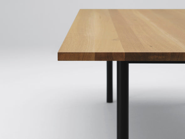 Steel Leg Dining Table