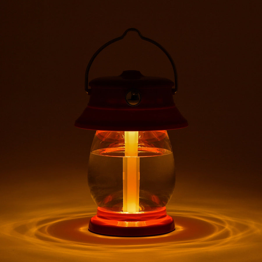 LED Lantern Humidifier Red