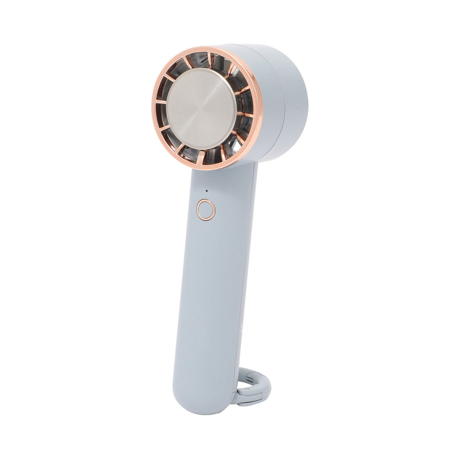 ペルチェ冷却機能ハンディファン ブルー