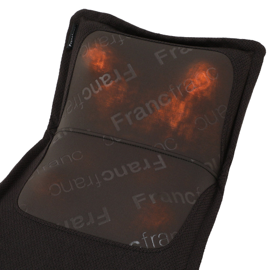 ルルド プレミアムシートマッサージャー ブラック