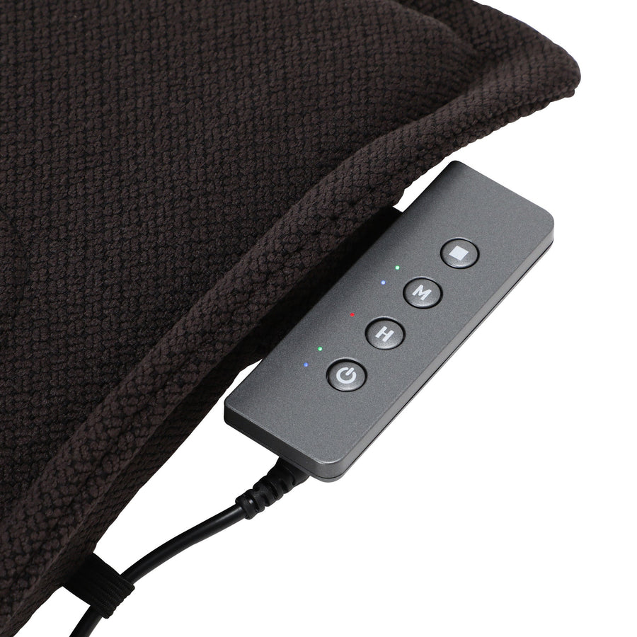 ルルド プレミアムシートマッサージャー ブラック