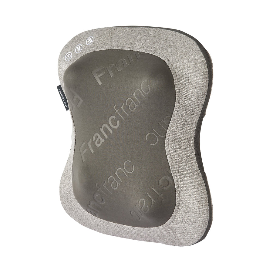 ルルド マッサージクッション スリム 3 ライトグレー