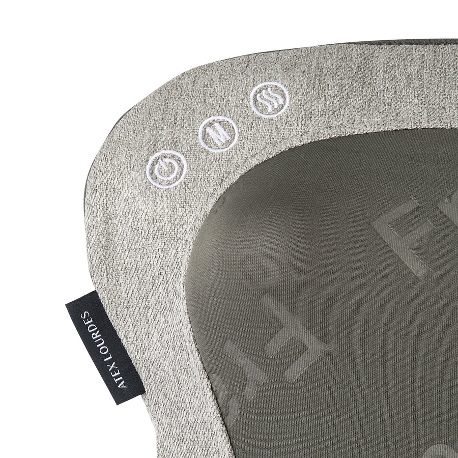 ルルド マッサージクッション スリム 3 ライトグレー