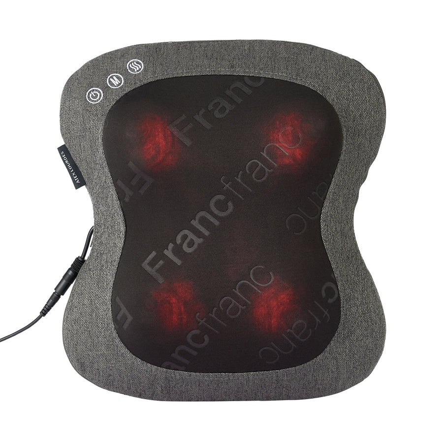 ルルド マッサージクッション スリム 3 ダークグレー