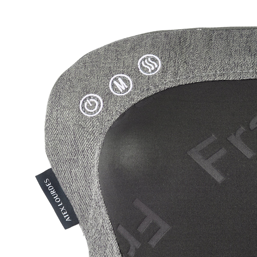 ルルド マッサージクッション スリム 3 ダークグレー