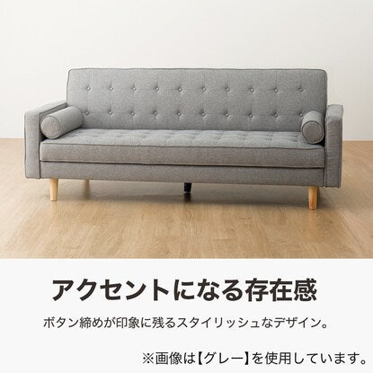 Cushioned sofa bed (HM01B DBR)